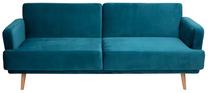 Sofa-lova Atmosphera Jack 140329A, mėlyna sp., 86 x 214 cm x 83 cm