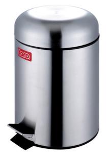 Prügikast Retro, roostevaba teras v., 3 l, 27 cm x 17 cm