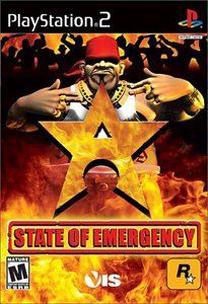 PlayStation 2 (PS2) spēles Rockstar Games State of Emergency, angļu