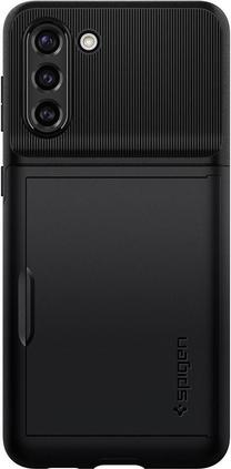Чехол для телефона Spigen Slim Armor CS for Galaxy S21 Plus, черный цв., Samsung