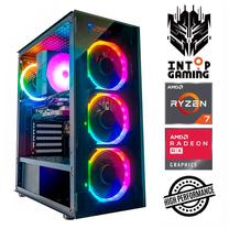 Stacionārs dators Intop Ryzen 7 5700X, 1 TB, DDR4 16 GB, SSD 1 TB, Radeon RX 580 8 GB GDDR5