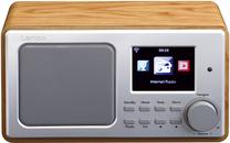 Radio modinātājs Lenco DIR-100, brūna krās.