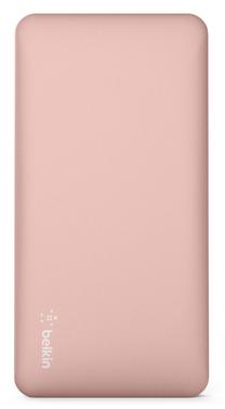 Lādētājs-akumulators (Power bank) Belkin, 10000 mAh, rozā krās.