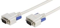 Laidas Vivanco Connection Cable VGA 45445 VGA Male, VGA male, 1.8 m, pilka sp.