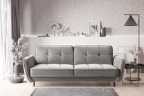 Sofa Bellis Nube 3, šviesiai pilka sp., 90 x 220 cm x 83 cm