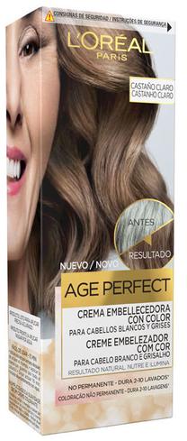 Kраска для волос L’Oréal Paris Age Perfect Cream, каштан цв., Chestnut 4, 80 мл