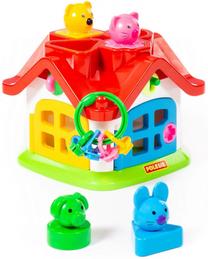 Развивающая игра Polesie Didact House, многоцветный, 6 шт.