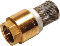 Cauruļvadu sistēma Sferaco Foot Valve with Filter Brass, 3/4 collas – Iekšējā vītne