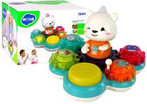 Обучающая игрушка Hola Bear, 15 см, многоцветный