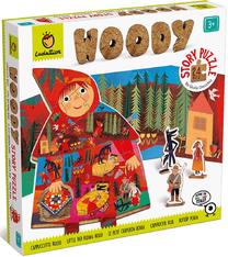 Деревянный пазл Ludattica Little Red Riding Hood, 24 шт.