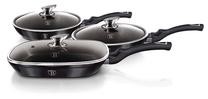 Keptuvių komplektas Berlinger Haus Carbon Pro Edition BH-6923, Ø 20 cm, aliuminis