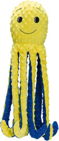 Rotaļlieta sunim, plīša manta Beeztees Octopus Amy, 56 cm, zila krās./dzeltena krās., 56
