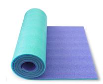 Fitnesa un jogas paklājs Yate Mat, zila krās./violeta krās., 180 cm x 50 cm x 1.2 cm