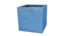 Lillepott Domoletti RP17-416, keraamiline, 27 cm x 27 cm, Ø 27 cm, sinine v.