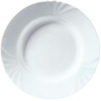 Lėkštė Luminarc Cadix, Ø 22.5 cm, balta sp.