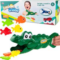 Водная игрушка, крокодил Crocodile Grabber, (цвет/дизайн выбирается случайным образом)