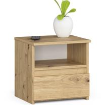 Naktinis staliukas Akord CL1, artisan oak sp., 40 cm x 40 cm x 35 cm