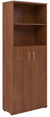 Biuro spinta Skyland, riešuto/ruda, 77 cm x 36.5 cm x 197.5 cm