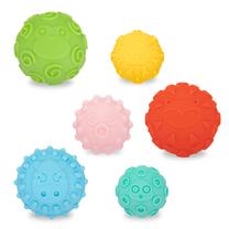 Сенсорный мяч Canpol Babies Soft Sensory Balls, многоцветный, 6 шт.