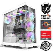 Стационарный компьютер Intop RM90893NS AMD Ryzen 5 7500F, DDR5 64 GB, SSD 1 TB, AMD Radeon RX 9060 XT 16 GB GDDR6