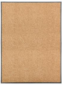 Придверный коврик VLX Washable 323466, кремовый цв., 120 см x 90 см x 0.9 см