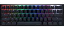 Laidinė žaidimų klaviatūra Ducky One 2 One 2 Mini RGB Cherry MX Blue, EN, juoda sp.