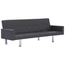 Sofa-lova VLX Faux Leather 282215, pilka sp., 184 x 77.5 cm x 66.5 cm