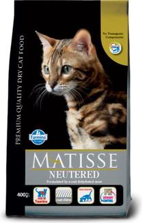 Sausā kaķu barība Farmina Matisse Neutered, 0.4 kg