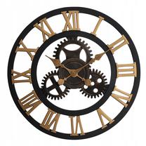 Laikrodis Splendid Nero 2, aukso/juoda, 58 cm x 58 cm, 58 cm