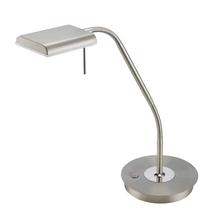 Настольные лампы Trio Bergamo 520910107, LED, 12Вт, никелевый цв./никелевый цв.
