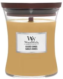 Свеча, ароматическая WoodWick Gilded Sands, 55 - 65 час, 275 г, коричневатый цв.