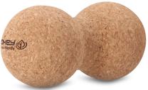 Masāžas bumbiņa Spokey Double Oak 929920, brūna krās., 8 cm