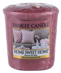 Žvakė, aromatinė Yankee Candle Home Sweet Home, 15 h, 49 g, violetinė sp.