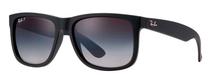 Sporta saulesbrilles Ray-Ban Justin Classic RB4165 622/T3 55-16, melna krās.