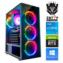 Stacionārs dators Intop i5-12400F, DDR4 32 GB, SSD+HDD 250 GB 2 TB, NVIDIA GeForce RTX 4060 8 GB GDDR6, Windows 11 Home