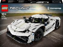 Konstruktorius LEGO® Technic Hiperautomobilis Koenigsegg Jesko Absolut White 42184