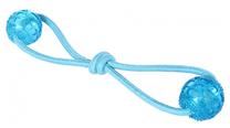 Žaislas šuniui, kamuoliukas Barry King Rope With Balls 15716, 38 cm, mėlyna sp.