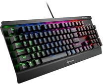 Vadu spēļu tastatūra Sharkoon SGK3 Kailh Red, EN, melna krās.