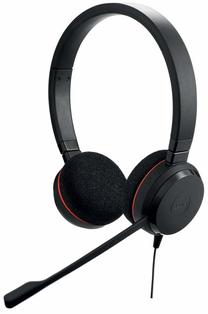 Laidinės ausinės Jabra Evolve 20 USB C/A MS Stereo 4999-823-169, juoda sp.