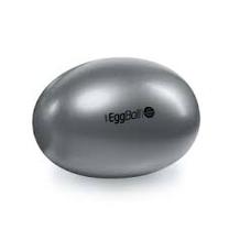 Fizioterapijas bumba Pezzi Maxafe Eggball 0503029D0045000A, 65 cm, tumša grafīta krās.