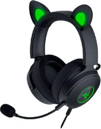 Laidinės žaidimų ausinės Razer Kraken Kitty V2 Pro, juoda sp.