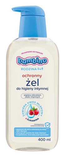 Intymios higienos prausiklis Bambino Family, 400 ml