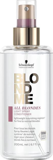 Plaukų kondicionierius, purškiamasis Schwarzkopf Professional Blond Me All Blondes, 200 ml