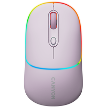 Belaidė kompiuterinė pelė Canyon MW-22, bluetooth, rožinė sp.