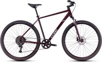 Dviratis hibridinis Cube Nature ONE, 28 ", S rėmas, amarone'n'lunar sp.