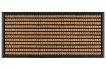 Durų kilimėlis 4Living Solana, juoda sp., 100 cm x 45 cm x 1.8 cm