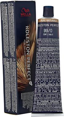 Matu krāsa Wella Professionals Koleston Perfect Me+ - Pure Naturals, very light blond intense krās., 99/0, 60 ml