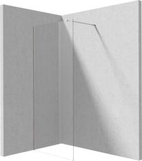 Dušo sienelė Deante Prizma Walk-in, 90 cm x 195 cm, chromo sp./grūdintas
