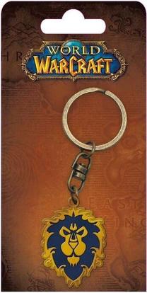 Atslēgu piekariņš ABYstyle World of Warcraft Keychain - Alliance, brūna krās.
