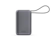 Lādētājs-akumulators (Power bank) Ksix, 30000 mAh, pelēka krās.